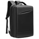 Rucsac pentru laptop 15.6 inch, MingLu, capacitate 20-39L, port USB, impermeabil, antifurt, unisex, dimensiuni 300 x 130 x 430 mm, negru