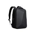 Rucsac/Ghiozdan Mark Ryden compatibil cu laptop 15.6 si tableta 11, blocare TSA, port USB, full impermeabil, sistem antifurt, unisex, extensibil 20L-26L negru