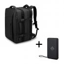 Set Rucsac/Ghiozdan Mark Ryden pentru laptop 17.3, extensibil 39L, full impermeabil, sistem antifurt, pelerina impermeabila inclusa, port USB si Baterie externa Power Bank cu incarcare solara, 20000 mAh, 2 sloturi USB, 1 slot tip C, lanterna