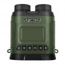 Binoclu Digital Profesional cu Night Vision, pentru vanatoare, 2.5K @30 fps, zoom digital 8X, zoom optic 10x, ecran LCD 3 inch, acumulator 2600 mAh, verde