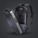 Rucsac antifurt, Mark Ryden, blocare TSA, port USB si micro USB, impermeabil, compatibil cu laptop 17.3 inch si tableta 12.9 inch, material oxford, carcasa dura ABS, fluier, negru