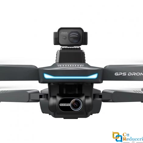 Drona L200 PRO MAX GPS cu obiectiv de evitare a obstacolelor, brate pliabile, buton de Return To Home, camera 4K ESC HD, capacitate baterie: 7.4V 1600 mAh, autonomie zbor 25 de minute