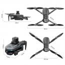Drona L200 PRO MAX GPS cu obiectiv de evitare a obstacolelor, brate pliabile, buton de Return To Home, camera 4K ESC HD, capacitate baterie: 7.4V 1600 mAh, autonomie zbor 25 de minute