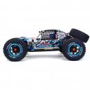 Masina cu telecomanda, ZD Racing DBX 07 4WD, scara 1:7, 2.4G, viteza maxima 80km/h+, acumulator 11.1V 5000 mAh LiPo, autonomie ~20 min, albastru
