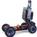 Masina cu telecomanda, ZD Racing DBX 07 4WD, scara 1:7, 2.4G, viteza maxima 80km/h+, acumulator 11.1V 5000 mAh LiPo, autonomie ~20 min, albastru