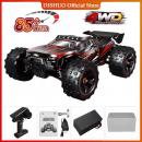 Masina cu telecomanda, 9522 PRO 4WD, scara 1:16, 2.4G, viteza maxima 85km/h+, acumulator 3S 11.1V 2000 mAh LiPo, autonomie 20 min, culoare rosie
