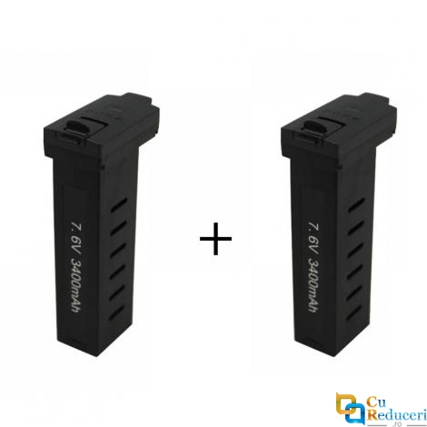 Set doua baterii pentru drona SG908 PRO/SG908 MAX GPS 4K 5G - 7.6V 3400mAh
