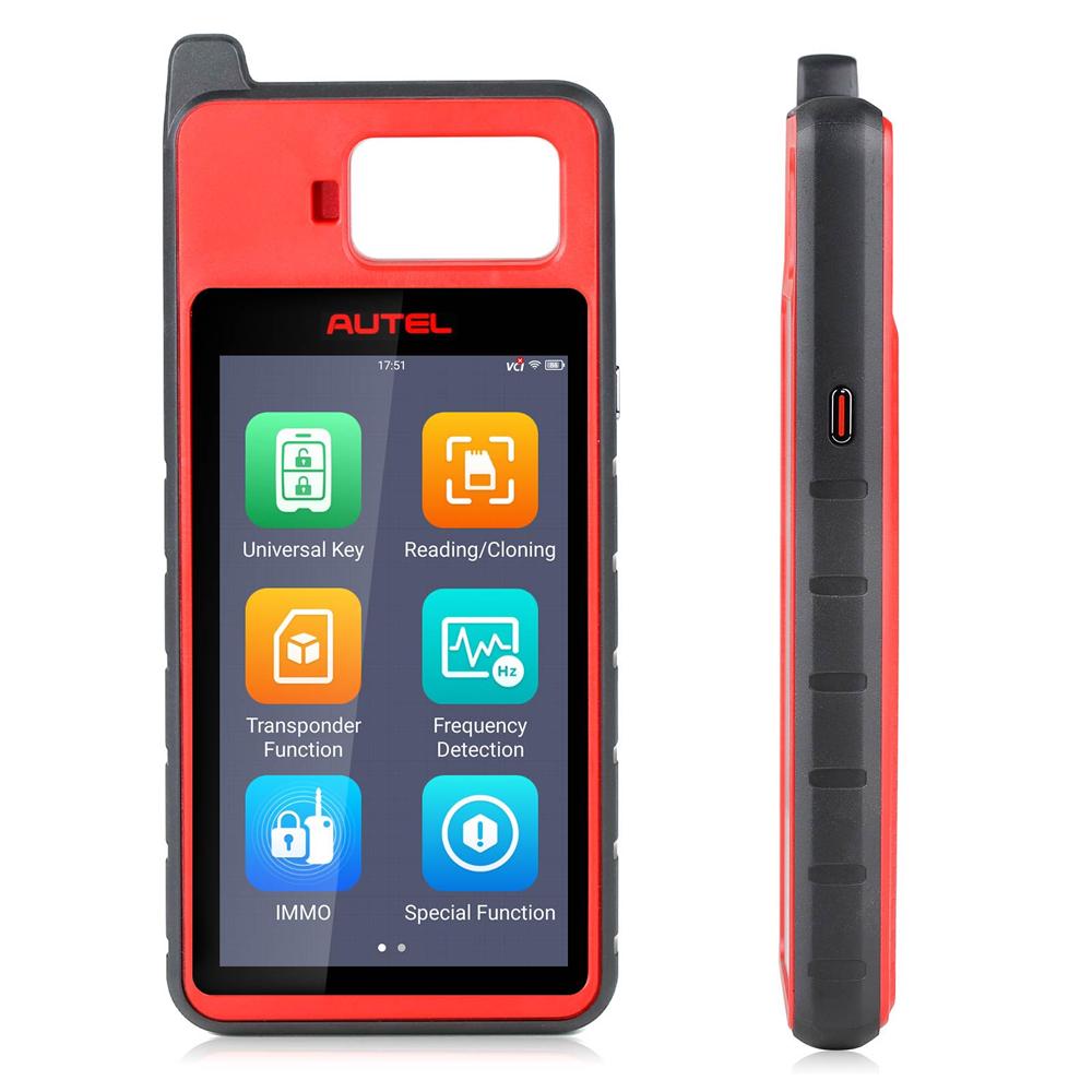 Autel MaxiIM KM100E  - Tester diagnoza auto profesional cu functii avansate IMMO, programare chei, 38 Functii speciale, Display 7 inch, Android 11.0, 4GB RAM + 64GB Stocare, 3.7 V/5000 mAh, 2 ani actualizare gratuit - 2 | YEO