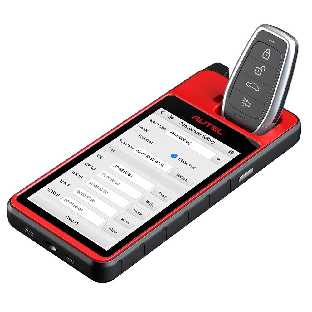 Autel MaxiIM KM100E  - Tester diagnoza auto profesional cu functii avansate IMMO, programare chei, 38 Functii speciale, Display 7 inch, Android 11.0, 4GB RAM + 64GB Stocare, 3.7 V/5000 mAh, 2 ani actualizare gratuit - 4 | YEO