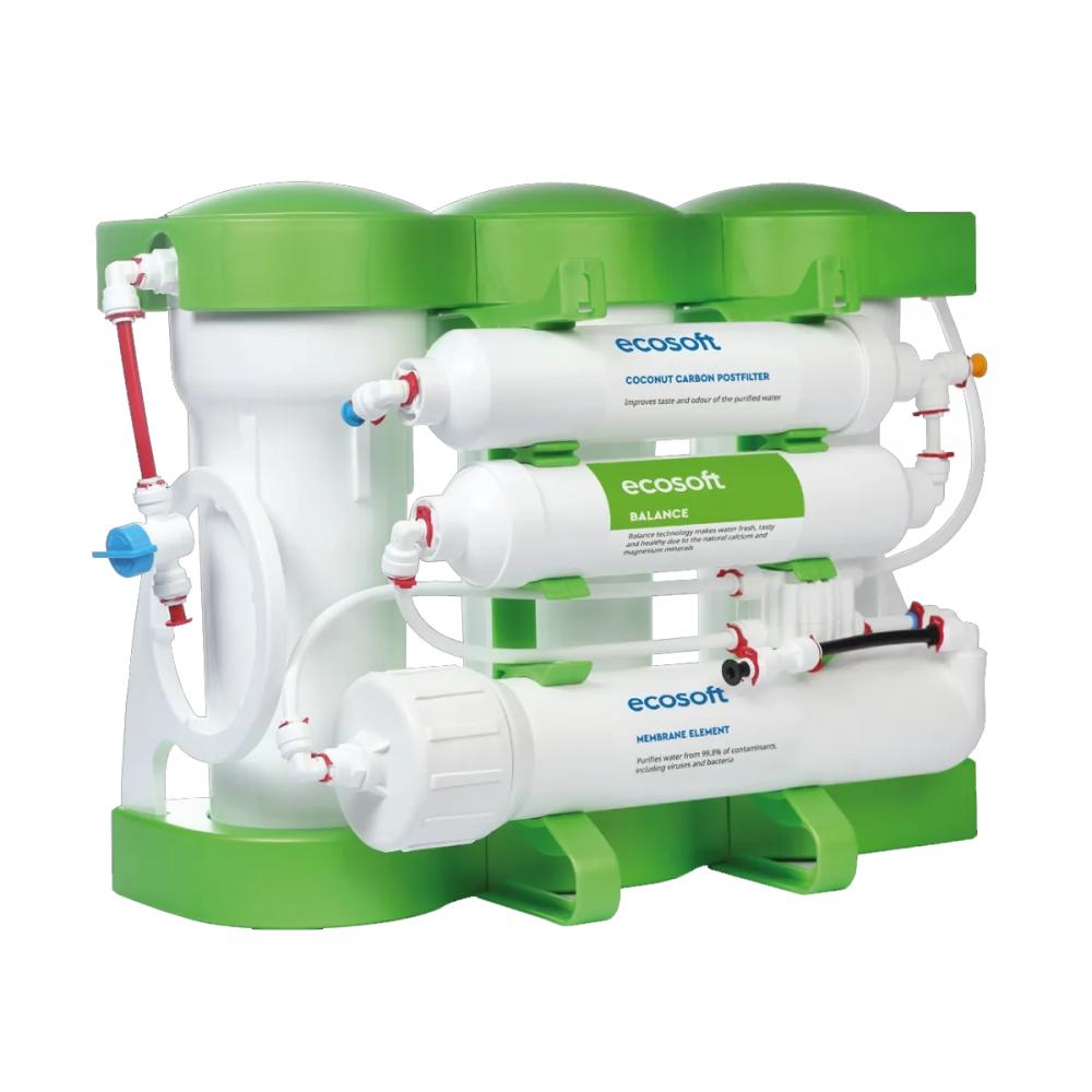 Filtru de osmoza inversa Ecosoft PURE Balance - 6 Stadii, 75 GPD, Remineralizare cu Calciu si Magneziu, Eficienta Ridicata - 2 | YEO