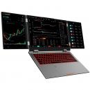 Laptop MAX16 cu 3 ecrane (16 inch+10.5 inch+10.5 inch), DDR4 - 32Gb, SSD 1T, Procesor Intel® Core™ i7 - 1270P cu 14 nuclee, 20 threads, 24M Cache, Frecventa max. 4.70 GHz