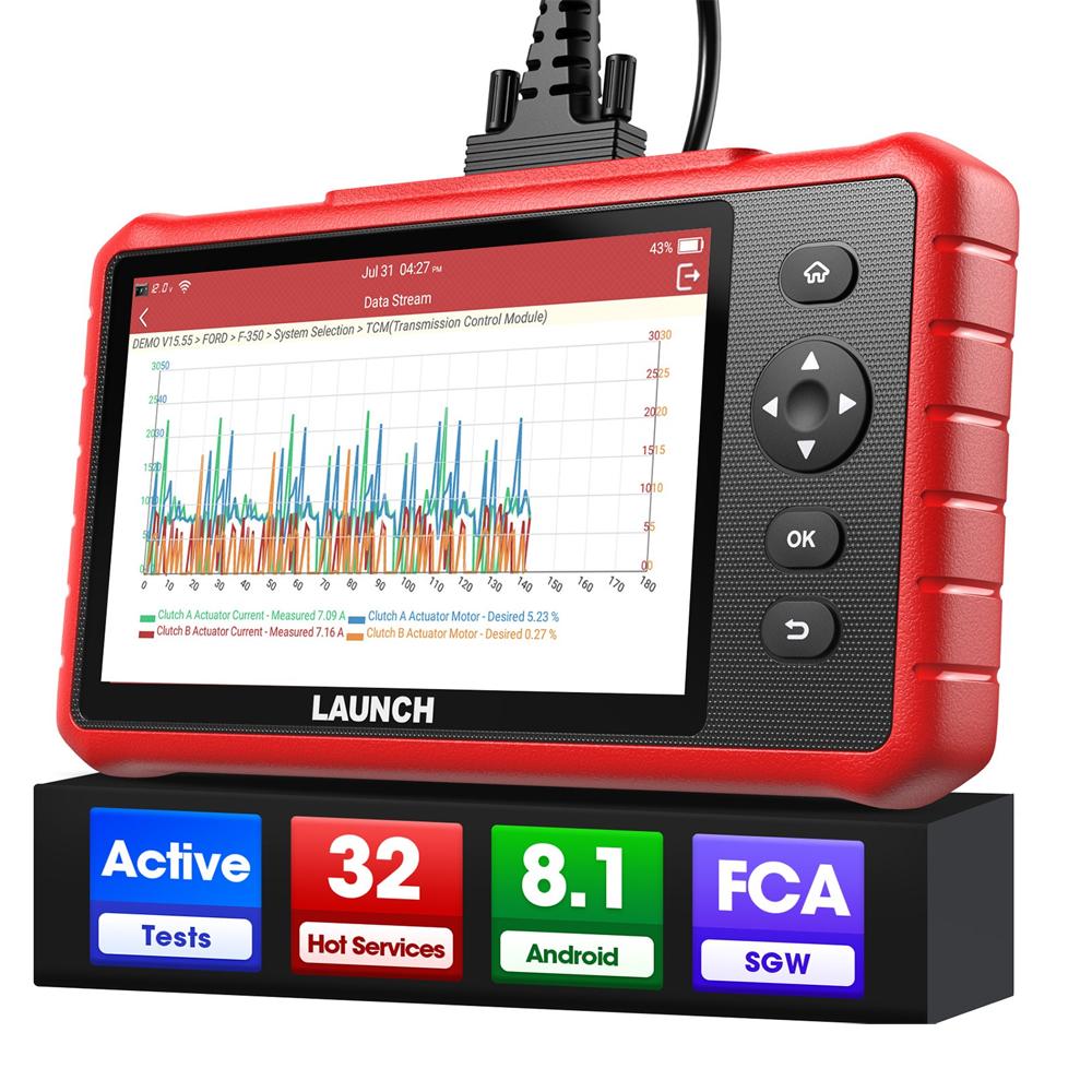 Tester Auto Launch CRP919X LITE, Diagnoza Multimarca, Codare ECU, Control Bidirectional, 32+ Functii Speciale, Android 10, Display 7 inch, CAN FD, DoIP, 2 Ani Actualizari Gratuite - imagine 3