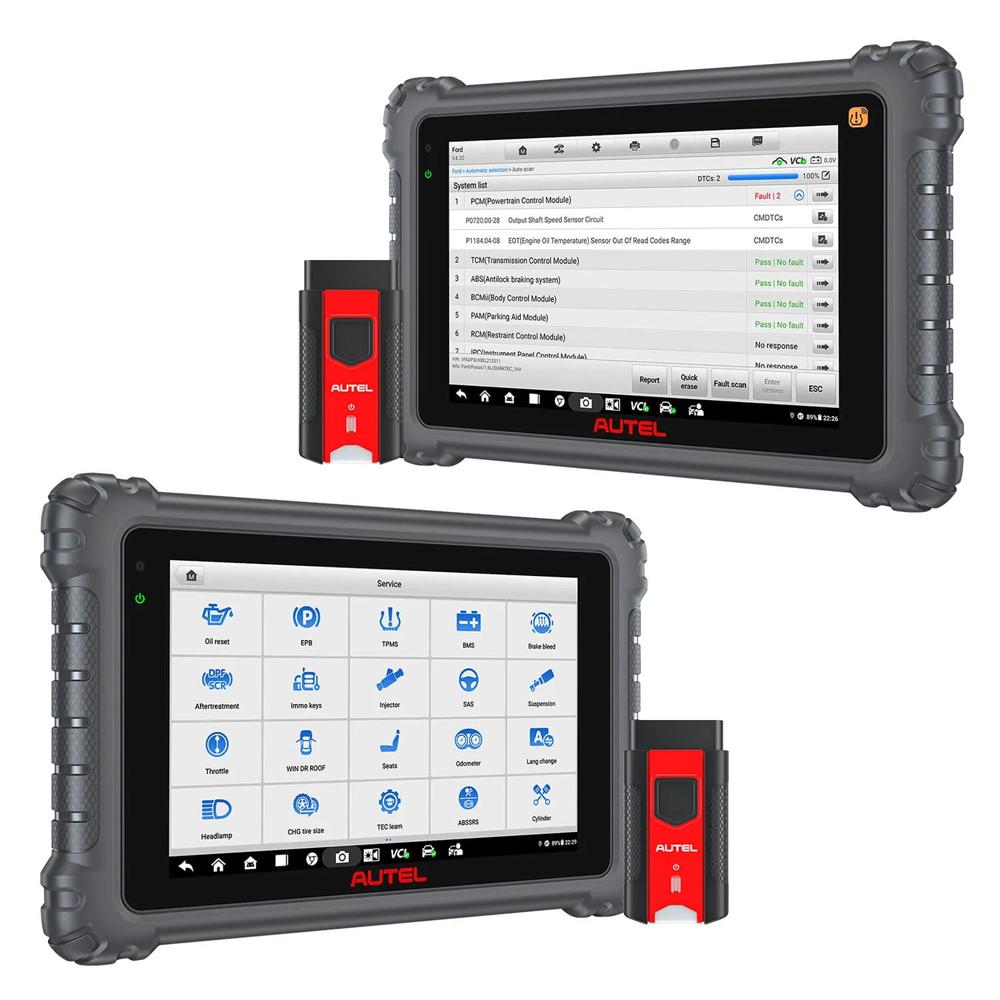 Autel MaxiSYS MS906 Pro - Tester Diagnoza Auto Profesional, Bi-Directional, ECU Coding, ADAS, Android 10.0, 4GB RAM, 128GB stocare, display 8 inch, baterie 11600 mAh, 1 an update gratuit - imagine 4