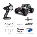 Masina cu Telecomanda, SCY 16103 PRO, 4x4, Motor Brushless, Viteza 70 km/h, Lumini LED, 2.4GHz, Off-Road, 1:16, Baterie 7.4V 1500mAh, Autonomie 18 min, Culoare albastru