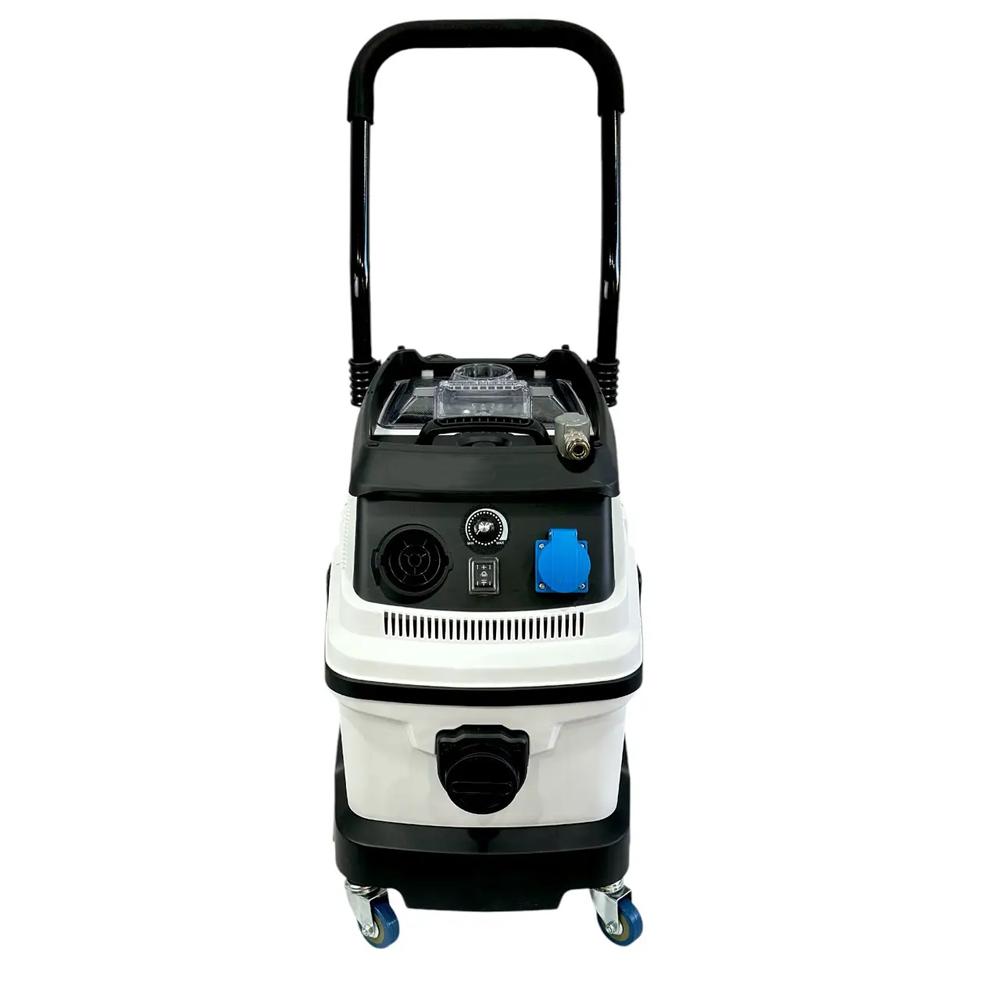 Aspirator industrial puternic si compact Blirowin JN501, cu un rezervor de 30 L, conceput pentru aspirare umeda si uscata clasa M, puterea motorului 1600 W, cu filtru HEPA F9 - imagine 2