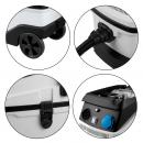 Aspirator industrial puternic si compact Blirowin JN501, cu un rezervor de 30 L, conceput pentru aspirare umeda si uscata clasa M, puterea motorului 1600 W, cu filtru HEPA F9