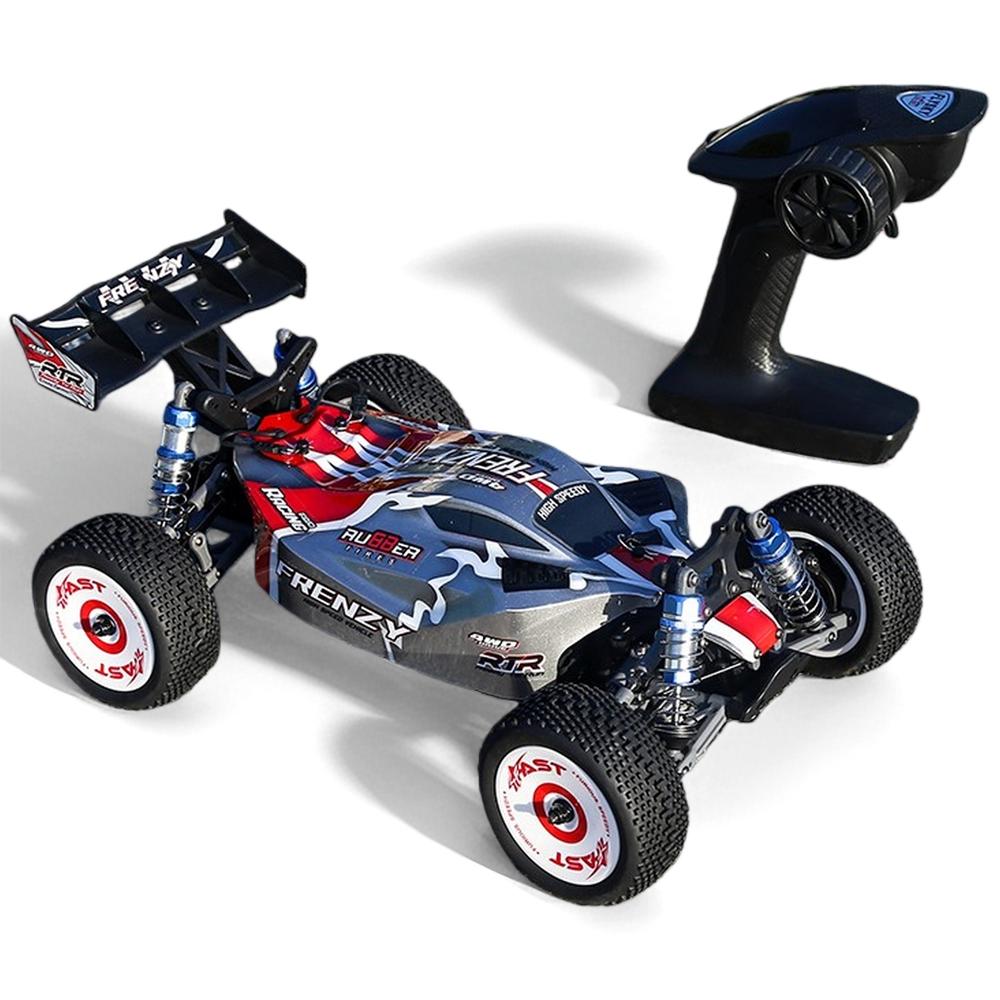 Masina cu telecomanda profesionala pentru curse, Hoshi N517C 4WD, de mare viteza 70km/h, scara 1:12, 2.4G, acumulator 11.1V 2200 mAh 3S 35C, autonomie 20 min, motor fara perii - imagine 5