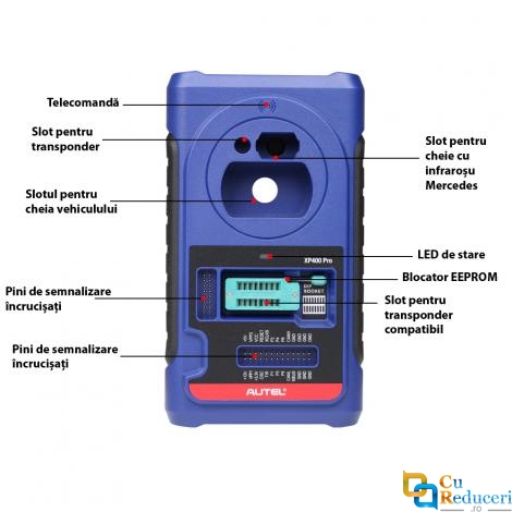 Autel XP400 PRO Programator Chei Auto Profesional IMMO EEPROM ECU Diagnostic Avansat Compatibil cu Autel MaxiIM IM508 / IM508S si IM608 / IM608 Pro / IM608 Pro II