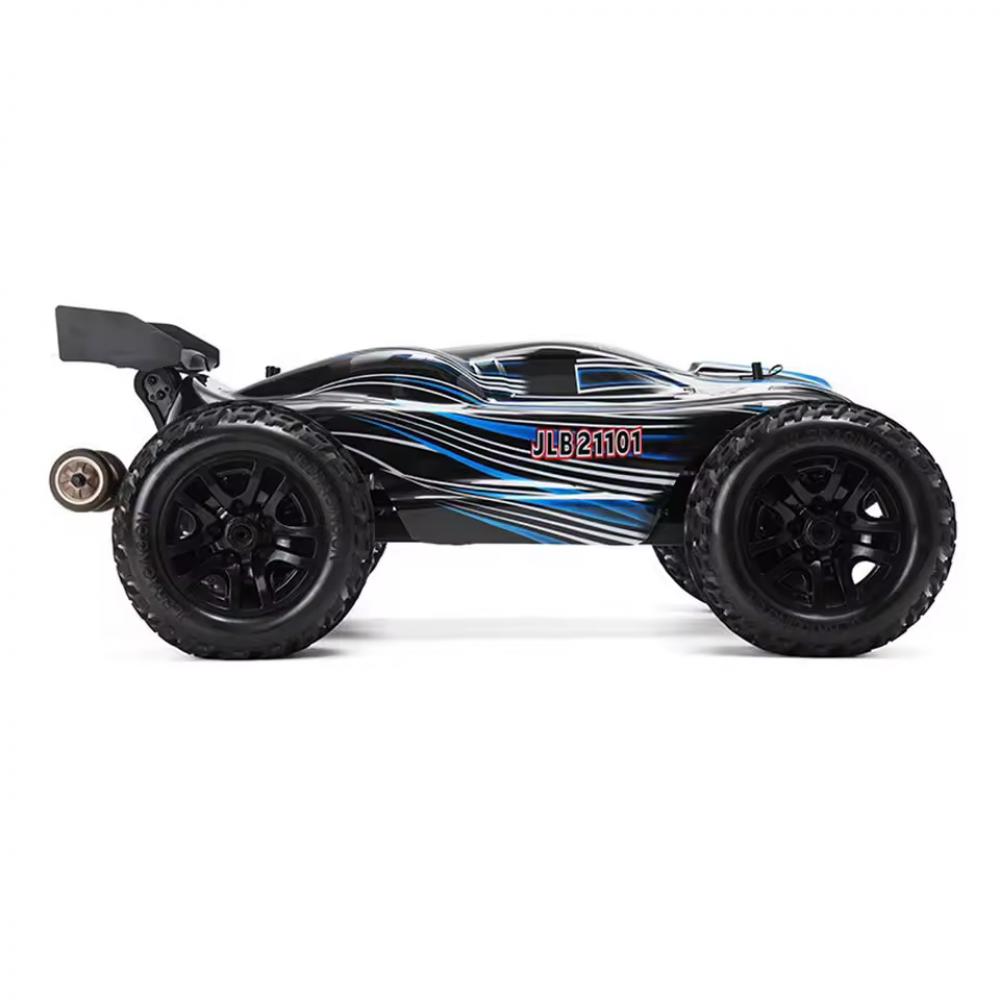 Masina cu telecomanda JLB RACING Cheetah 21101 4WD, de mare viteza 80km/h, scara 1:10, 2.4G, acumulator 3S 11.1V 4000 mAh 30C, autonomie 20 min, motor fara perii - imagine 2