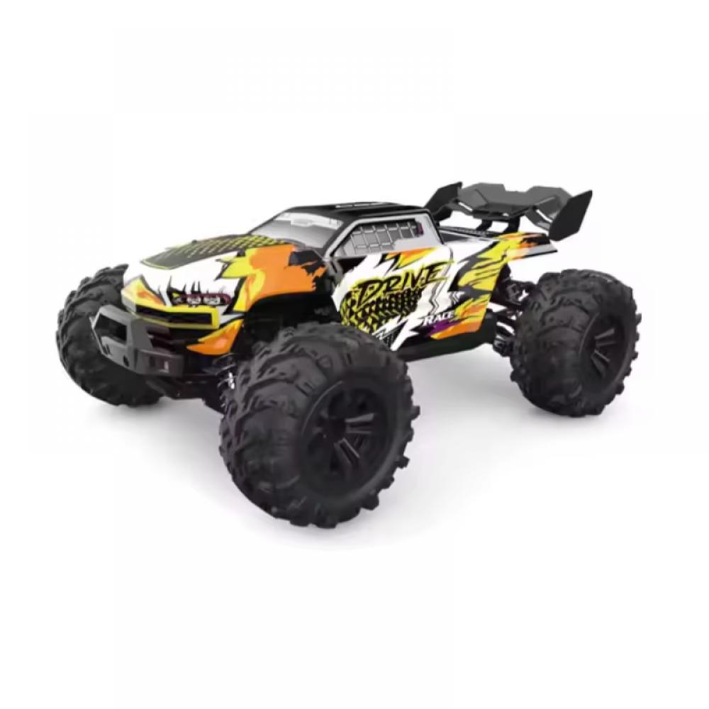 Masina cu Telecomanda off road, RC SCY-16102 PRO, 4x4, Motor Brushless, Viteza 70 km/h, Lumini LED, 2.4GHz, Off-Road, 1:16, Baterie 7.4V 1500mAh, Autonomie 18 min, Culoare portocaliu - imagine 3