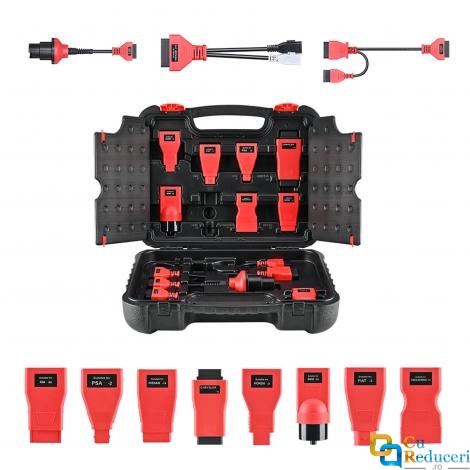 Tester Auto Profesional Autel MaxiPRO MP900-BT KIT, Display LCD 8 inch, Android 11.0, Diagnoza Auto Bluetooth Bidirectional, ECU Coding, 40+ Functii Avansate Service, baterie 7700 mAh, suport limba Romana, 1 an update gratuit