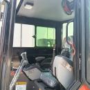 Miniexcavator Huayee HY25 2.5T Kubota 1105 Diesel, Excavator Compact Profesional, Cabina Inchisa, Brat Oscilant, Senile Cauciuc, Cupla rapida